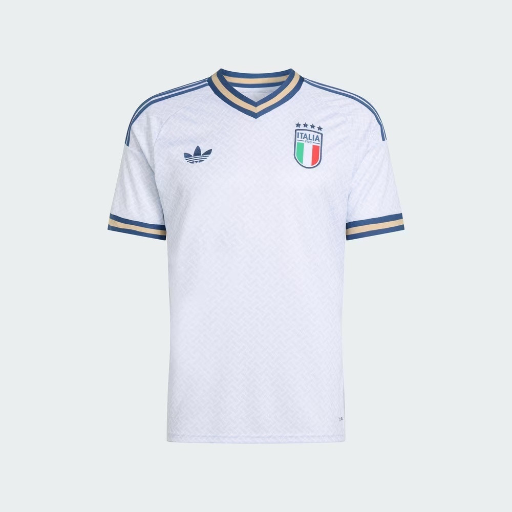 滔搏丨adidas阿迪达斯男子FIGC A JSY运动休闲短袖T恤KC8704 - 图1