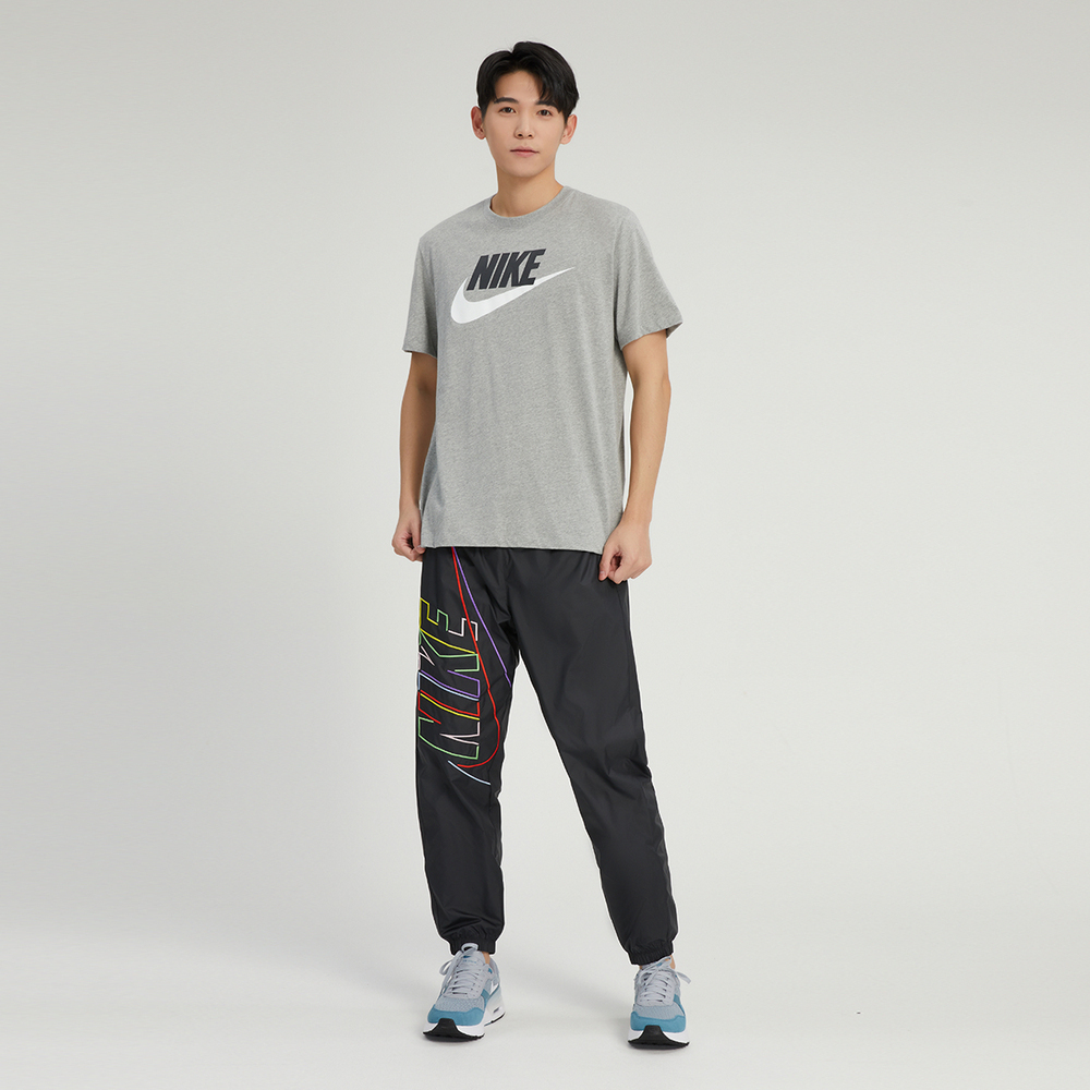 nike耐克2024年夏季新款男子运动休闲印花logo短袖T恤AR5005-063 - 图2