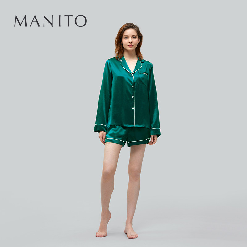 manito /曼尼陀classic短裤套睡衣 曼尼陀睡衣/家居服套装