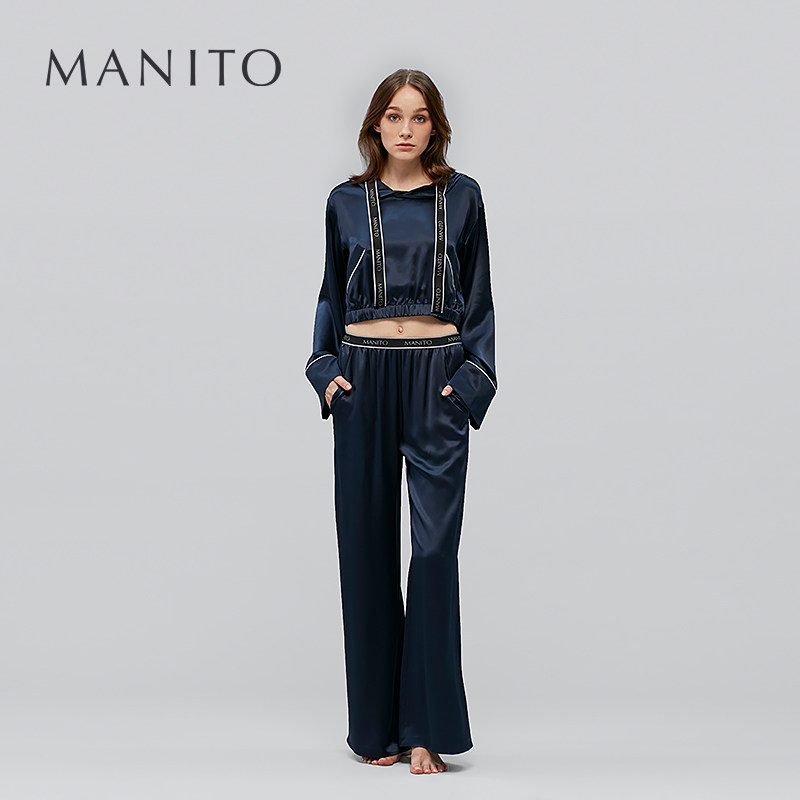 manito /曼尼陀运动女睡衣套装睡裤 曼尼陀睡衣/家居服套装