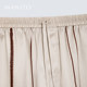 Manito mulberry silk hand-painted line pajamas set