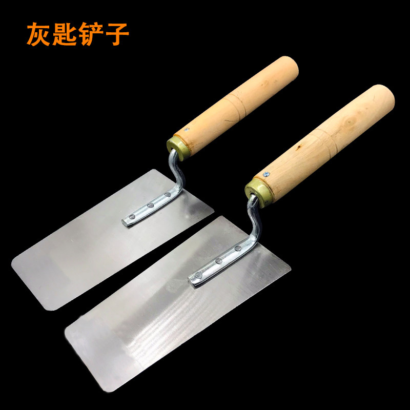 泥瓦工锯齿抹子抹灰刀水泥砂浆找平抹灰抹刀贴瓷砖砌墙抹灰工具_虎窝淘