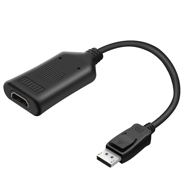 主动式MINI DP转VGA DVI HDMI线转换器迷你DP TO HDMI2.0母转接头 - 图0