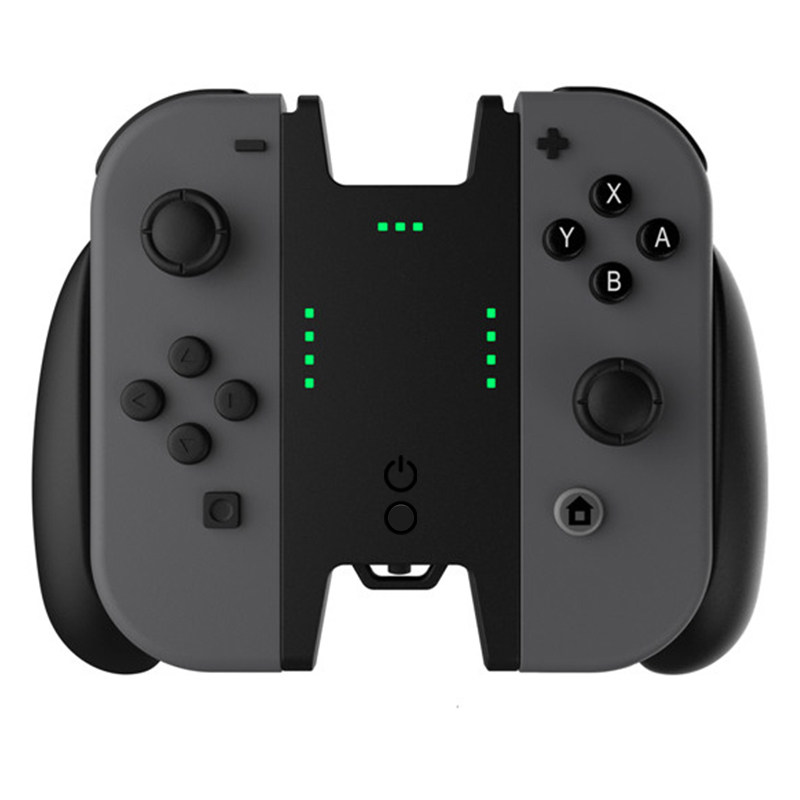原装任天堂switch手柄充电握把托架 内置900ma电池 分体式可拆卸握把 Sparkfox闪狐旗舰店 淘优券