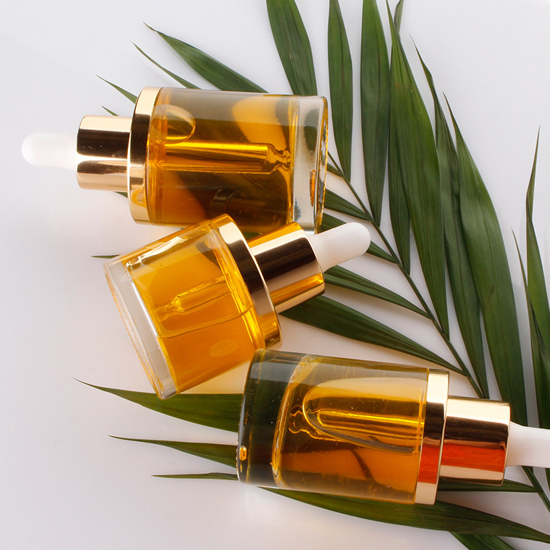 HOEPCK金银包铝胶帽滴管盖透明模制玻璃瓶20牙30ml粉底液精油瓶,淘宝优惠券,粉丝福利购,淘宝优惠卷