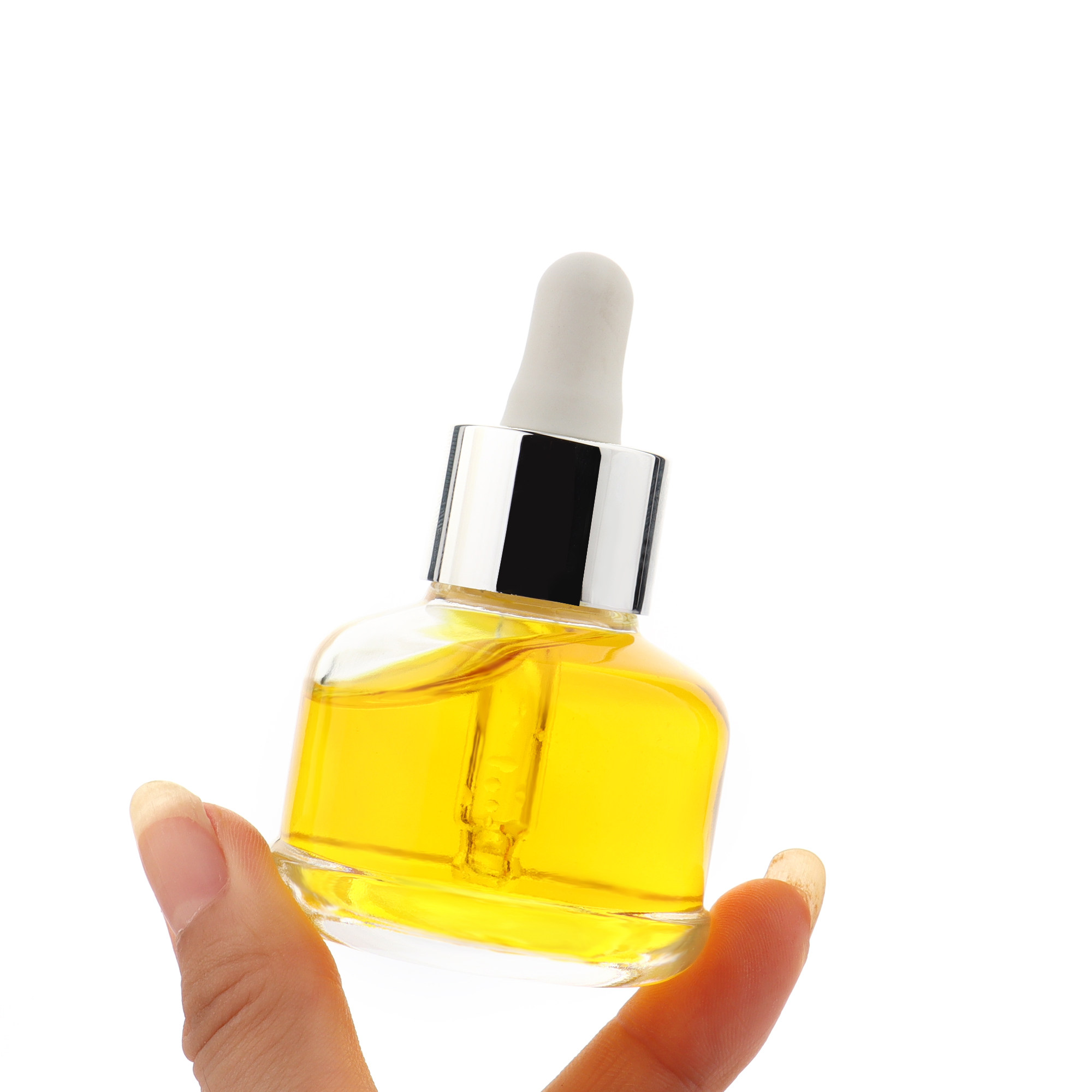 HOPECK电镀铝胶帽滴管盖模制玻璃瓶18-20牙15-50ml粉底液瓶精油瓶,淘宝优惠券,粉丝福利购,淘宝优惠卷