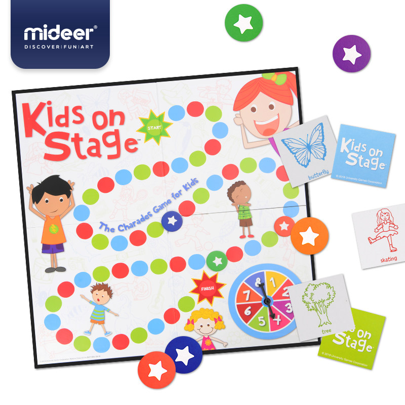 mideer入门益智桌游幼儿表演表达力 mideer弥鹿儿童桌面游戏类