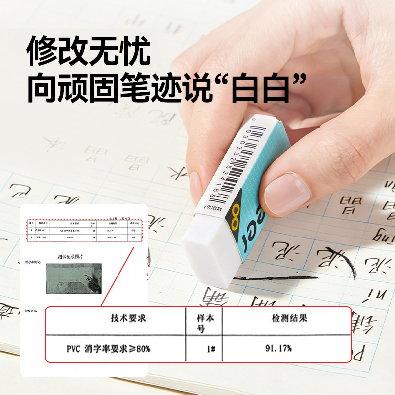 mideer弥鹿儿童橡皮擦小学生专用超干净一年级考试学习用品幼儿园无毒橡皮柔软集屑不留痕美术生素描不脏手,淘宝优惠券,粉丝福利购,淘宝优惠卷