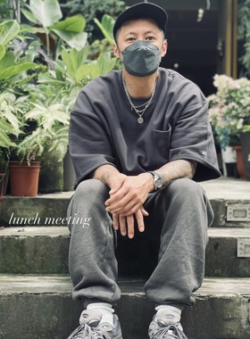 O形复古百搭日系双银项链