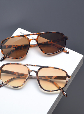 防紫外线强光方形猫眼复古男女潮