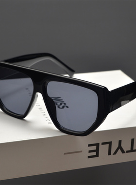 防紫外线方形复古男女朋克太阳镜