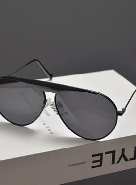 遮阳蛤蟆镜复古男女单梁太阳镜