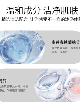 欧欧推荐净爽沐浴露平滑肌肤