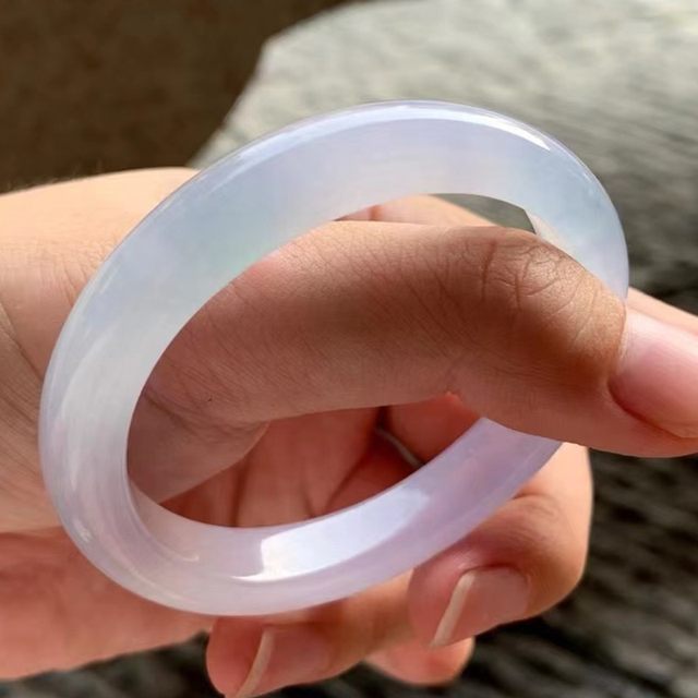 Mandalay Treasure Hunt Burmese Natural Jade Bracelet Jewelry Round Bar Royal Concubine Live Room Special Photoshooting Link