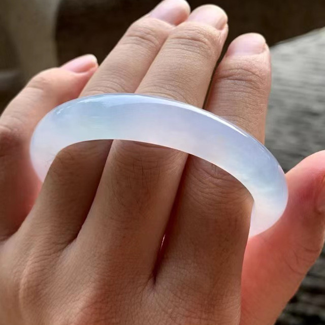 Mandalay Treasure Hunt Burmese Natural Jade Bracelet Jewelry Round Bar Royal Concubine Live Room Special Photoshooting Link