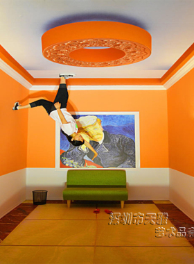 3D画画展供画手绘画定制立体画墙