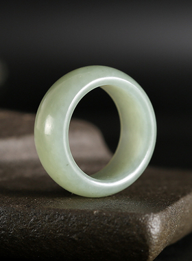 新疆指环天然和田玉