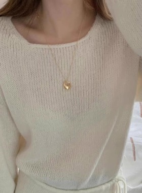 项链earlobe 秋新款 东大门韩国代购时尚气质ins风链条款10