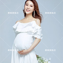 Pregnant woman taking photos and writing true clothing 2023 new pregnant women photos of clothes and photo costumes for pregnant women Photographic clothing
