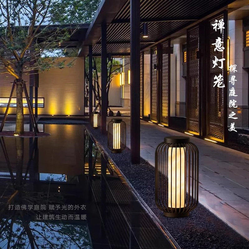现代草坪灯民宿鸟笼灯庭院景观灯户外防水花园别墅院子酒店户外灯,淘宝优惠券,粉丝福利购,淘宝优惠卷