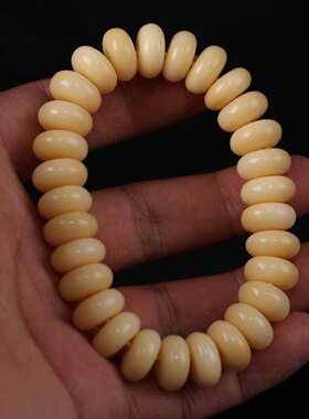天然骆驼骨算盘珠文玩手链饰品