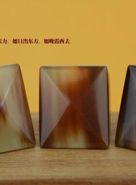 钻石戒面天然金丝牦牛典雅戒指