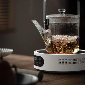 米厨电陶炉煮茶器小型煮茶炉防烫机身防水面板智能定时1300W