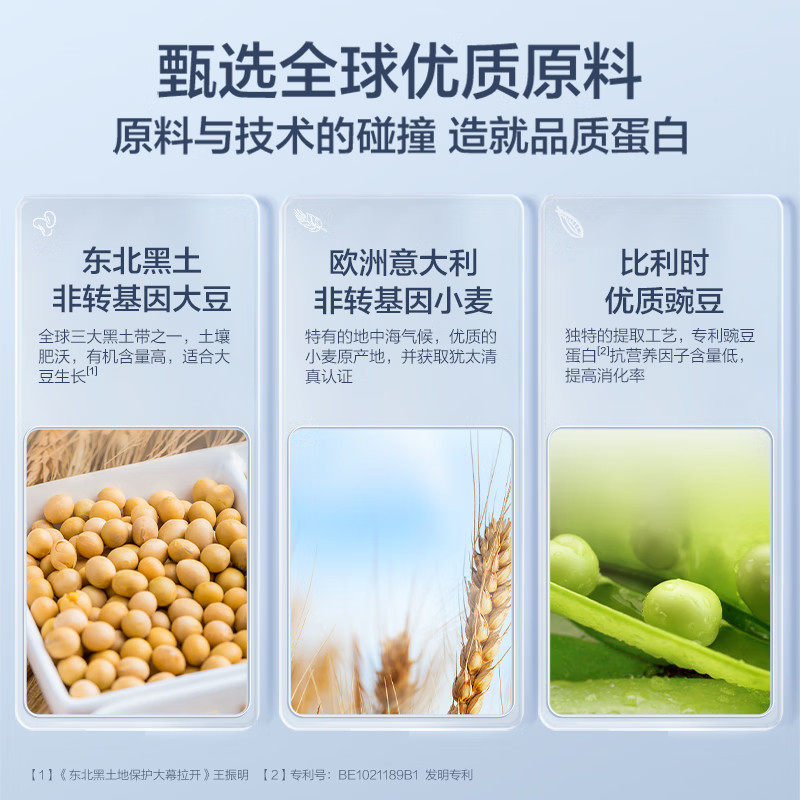 汤臣倍健植物蛋白质营养粉补充蛋白质1200g蛋白粉正品男女成人