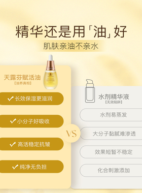 【双11预售付定】天露芬小油瓶套组美白淡斑抗皱精华油早C晚A