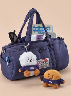 BT21 防弹少年团 FW BASIC 系列毛绒钥匙扣可爱包挂