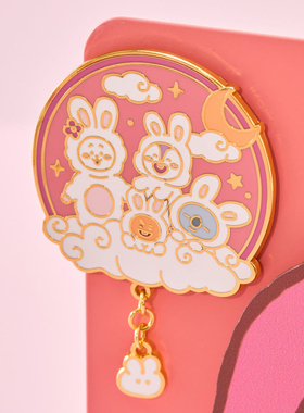 BT21K-Rabbit金属冰箱贴