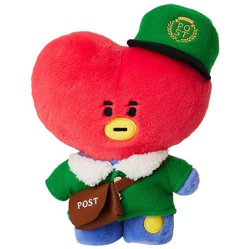 BT21防弹少年团圣诞节毛绒公仔站姿玩偶可爱抱枕娃娃女礼物限量 - 图3