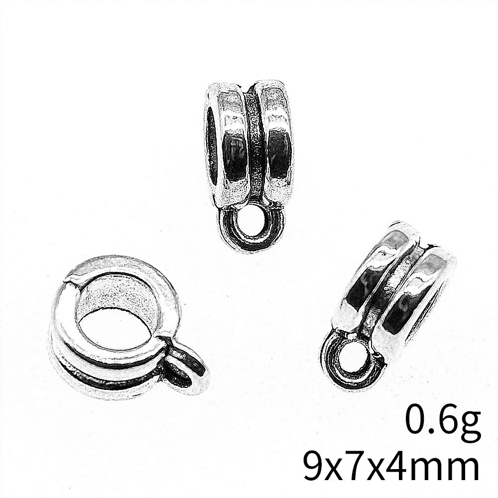 20个/包 9x7x4mm 多色 DIY饰品配件 挂头三通挂头 B13773-A12799 - 图1