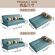 Multifunctional folding sofa bed dual use