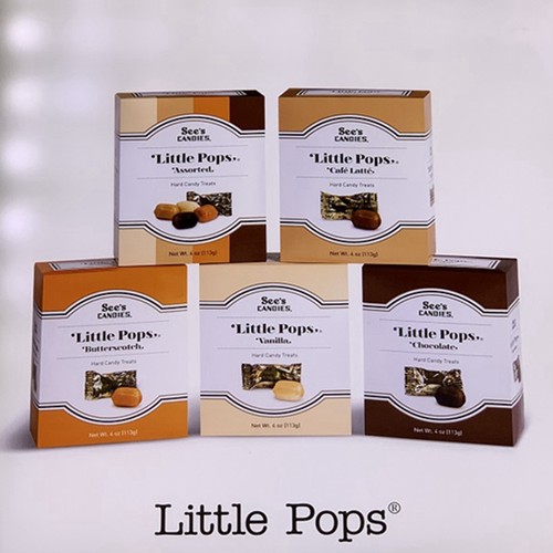 A美国直邮See's candies 无棒棒棒糖 糖块4味/混合5款盒装选一现 - 图2