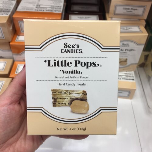 美国see's candies 时思喜诗糖果巧克力咖啡奶油香草口味块糖113G - 图2