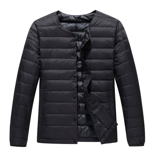 Hengyuanxiang inner round neck standard down liner is light and thin