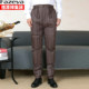 Hengyuanxiang genuine large-size down pants inside and outside