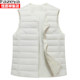 Hengyuanxiang zipper versatile standard round collar white duck down