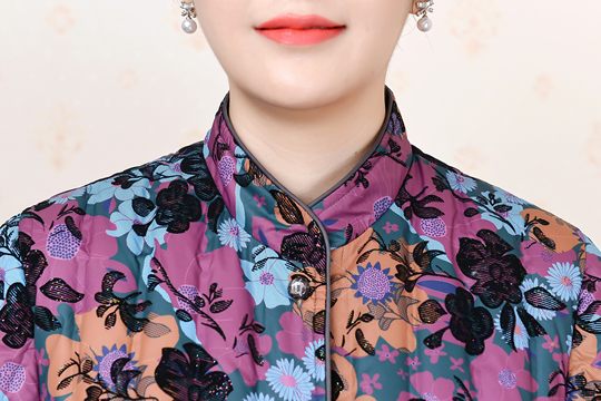 Hengyuanxiang middle-aged and elderly women's down vest vest