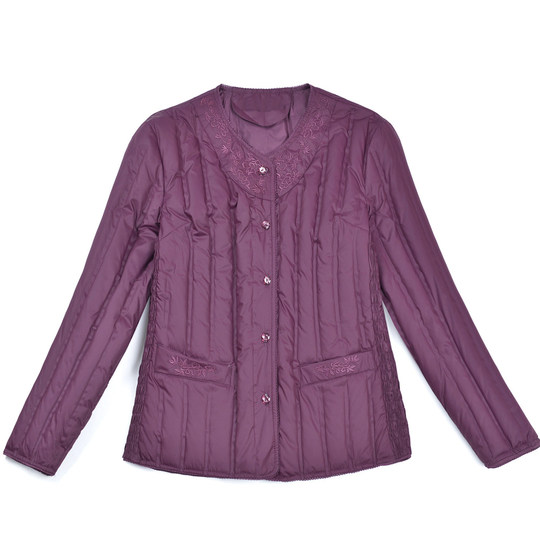 Liner Hengyuanxiang regular sleeve round neck down jacket