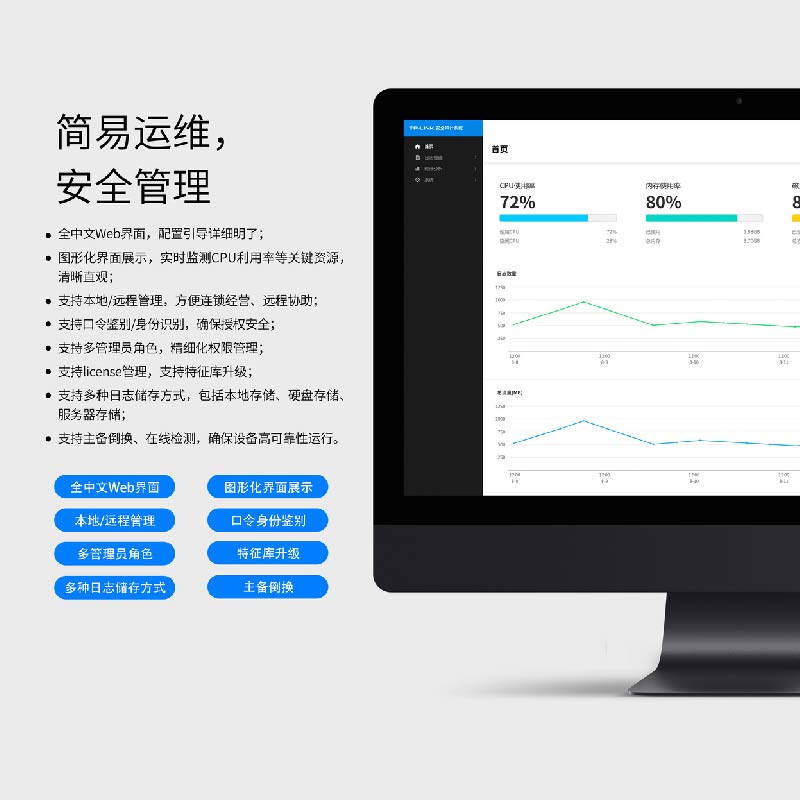 普联（TP-LINK）5千兆网口企业级增强级网络防火墙设备4个2.5G网口+8个千兆网口+2个万兆SFP+端口TL-FW5900