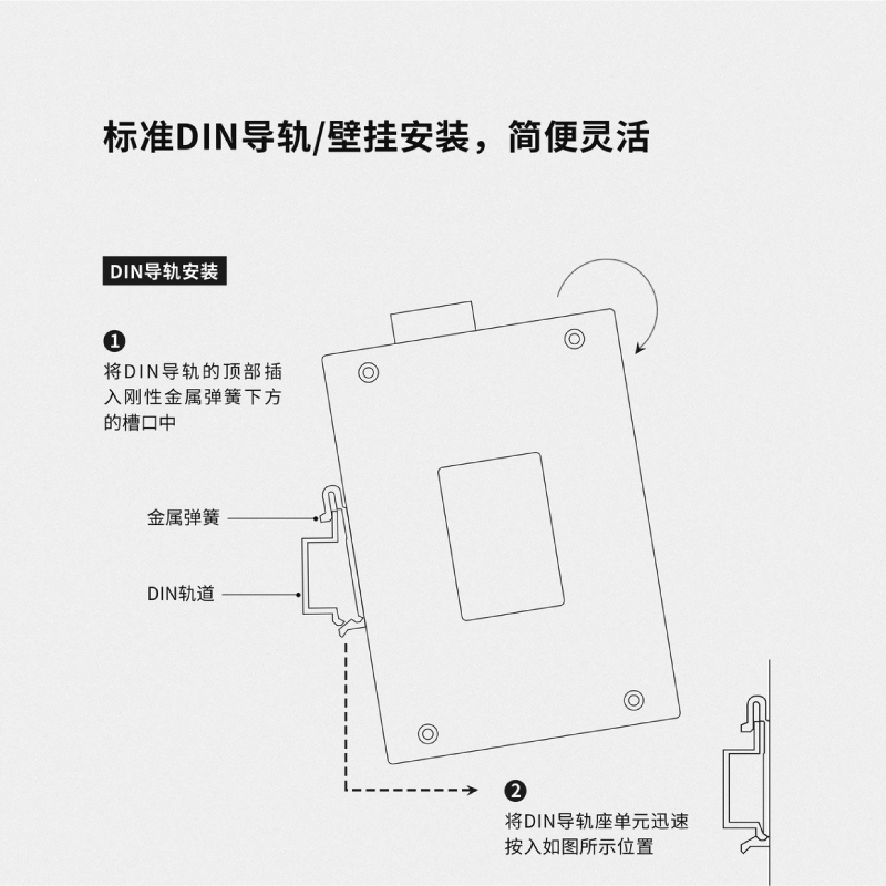 专票/顺丰/TP-LINK普联TL-CPE1300D工业级 AC1300双频无线网桥客户端5G导轨自动化仓库无线扫码交通化工煤矿 - 图2