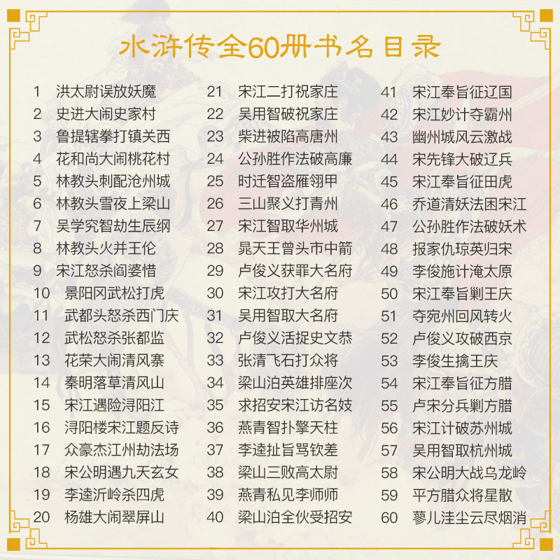 正版 中国古典名著连环画典藏版 水浒传 施耐庵全套60册 精品盒装珍藏版 怀旧经典小人故事书 水浒传连环画 小人书 老版 小本书lhh