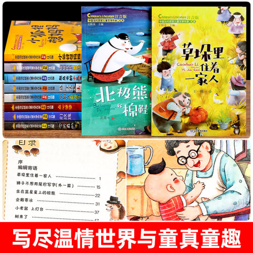 中国当代获奖儿童文学作家书系正版全套10册注音版二年级阅读课外书必读一年级老师推荐经典书目三年级带拼音的故事书读物上册下册 - 图2
