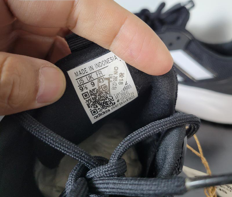 正品！Adidas阿迪达斯减震透气舒适休闲运动跑鞋EE9843F36199-图1