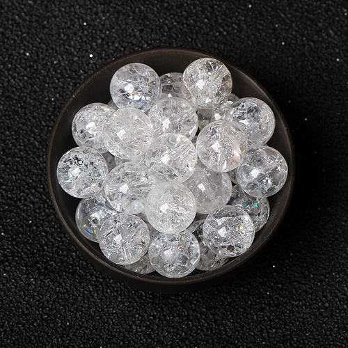 Белый белый кварц, бусины, плетеный браслет из бисера ручной работы, аксессуар, аксессуары