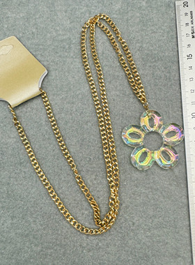 3.4欧美尾货孤品瑕疵外贸原单出口简约气质项链锁骨链饰品女