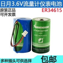 Day Month ER34615 3 6v Battery D Type 1 Internet of Things Swirl Flow Meter meter Meter Lithium Battery