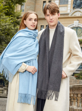 Winter Scarf Women/Men Shawl Cashmere Plaid Scarves Wrap围巾